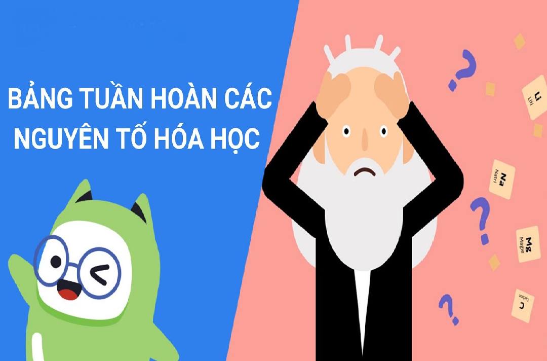 Rõ nét về bảng tuần hoàn - nền tảng hay trong việc học tốt môn hóa học 