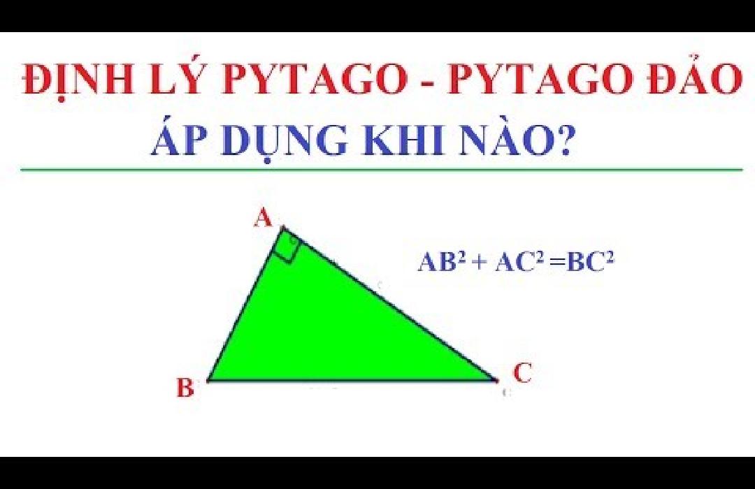 Bài toán thực tế áp dụng Pytago