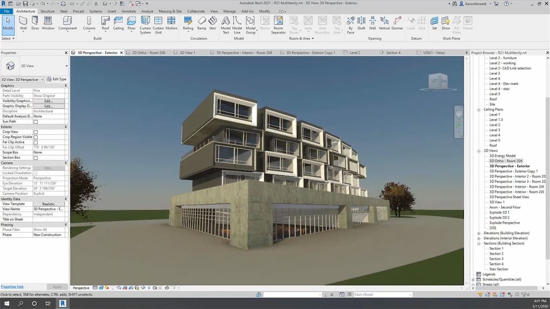 Revit là một phần mềm hỗ trợ mạnh mẽ